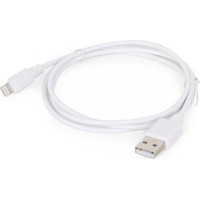 Gembird CABLE LIGHTNING TO USB2 2M/WHT CC-USB2-AMLM-2M-W GEMBIRD