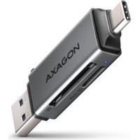 Axagon CARD READER USB-C+USB3.2 2SLOT/SD/MICROSD CRE-DAC AXAGON