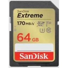 Sandisk MEMORY SDXC 64GB UHS-1/SDSDXV2-064G-GNCIN SANDISK