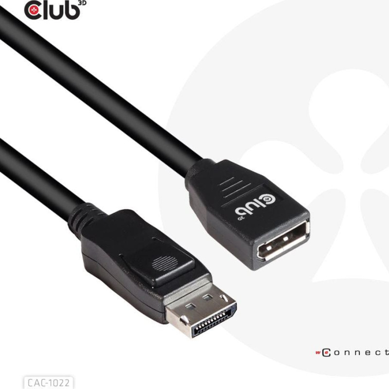 Club3D CABLE DP TO DP 2M/M/F CAC-1022 CLUB3D