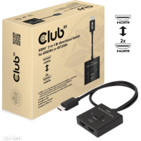 Club3D VIDEO SWITCH HDMI 2PORT/CSV-1384 CLUB3D