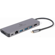 Gembird I/O ADAPTER USB-C TO HDMI/USB3/5IN1 A-CM-COMBO5-05 GEMBIRD