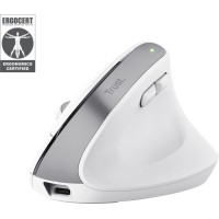 Trust MOUSE USB OPTICAL WRL BAYO+/ERGONOMIC WHT 25399 TRUST