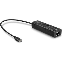 Lindy I/O HUB USB3.1 & LAN ADAPTER/43249 LINDY