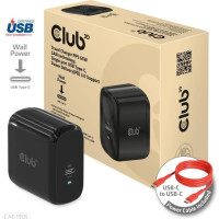 Club3D MOBILE TRAVEL CHARGER USB-C/PPS 65W CAC-1905EU CLUB3D