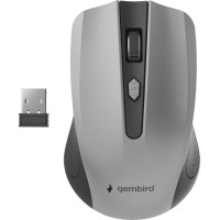 Gembird MOUSE USB OPTICAL WRL BLACK/GREY MUSW-4B-04-BG GEMBIRD