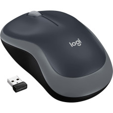 Logitech MOUSE USB OPTICAL WRL M185/SWIFT GREY 910-002235 LOGITECH