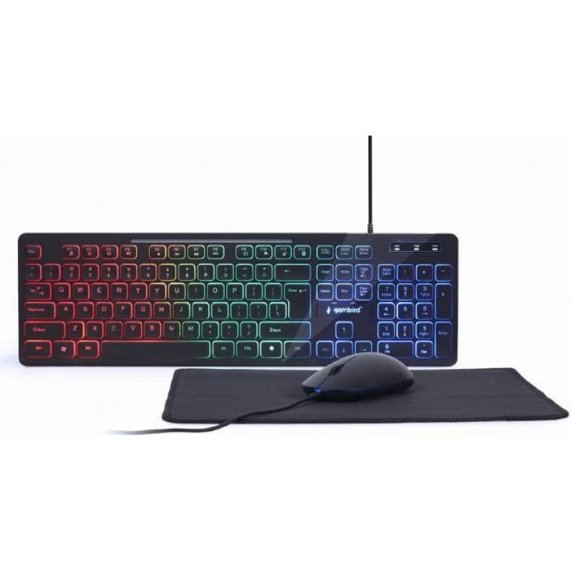 Gembird KEYBOARD +MOUSE USB ENG/KBS-UML-01 GEMBIRD