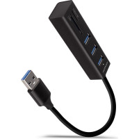Axagon I/O HUB USB3.2 3P SD/MICROSD/0.2M HMA-CR3A AXAGON