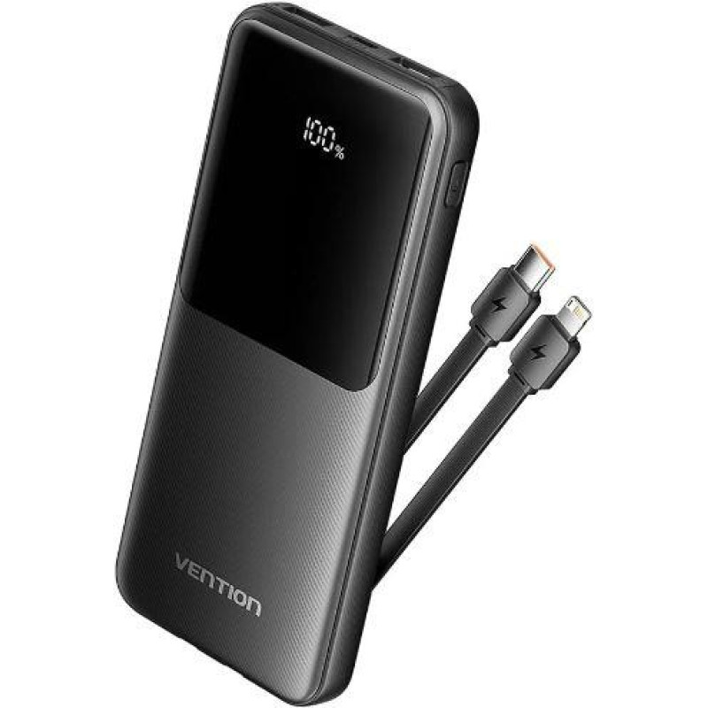 Vention POWER BANK USB 10000MAH 22.5W/BLACK FHOB0 VENTION