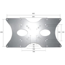 Neomounts TV SET ACC VESA ADAPTER PLATE/22-52" FPMA-VESA400 NEOMOUNTS