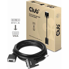 Club3D CABLE DVI-A TO VGA 3M/M/M CAC-1243 CLUB3D