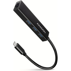 Axagon I/O HUB USB-C 4PORT GLAN/0.2M HMC-GL3A AXAGON
