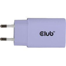 Club3D MOBILE CHARGER WALL USB-C/2PK 30W PURPLE CAC-3025 CLUB3D