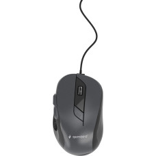 Gembird MOUSE USB OPTICAL BLACK/GREY/MUS-6B-01-BG GEMBIRD