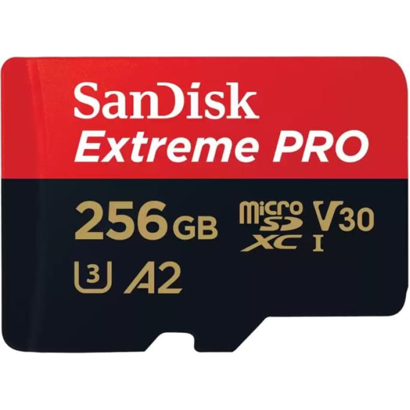 Sandisk MEMORY MICRO SDXC 256GB UHS-I/W/A SDSQXCD-256G-GN6MA SANDISK