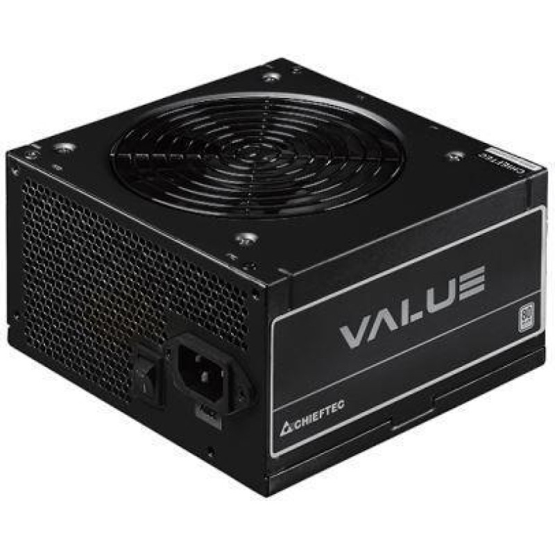 Chieftec Power Supply|CHIEFTEC|600 Watts|Efficiency 80 PLUS|PFC Active|APB-600B8-BK
