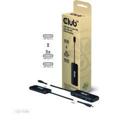 Club3D I/O HUB USB-C 4PORT/CSV-1548 CLUB3D