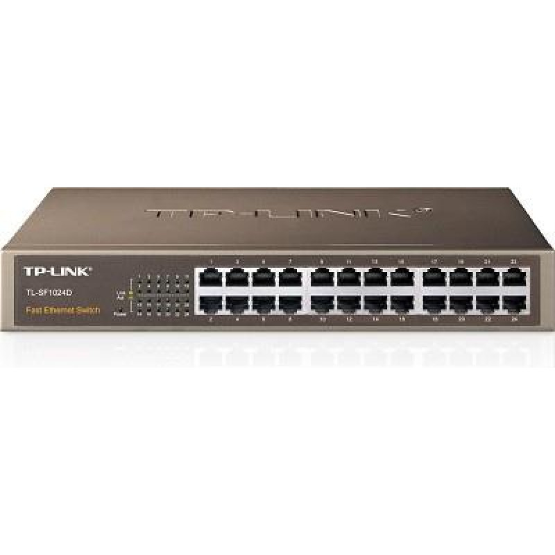 Tp-Link Switch|TP-LINK|24x10Base-T / 100Base-TX|TL-SF1024D