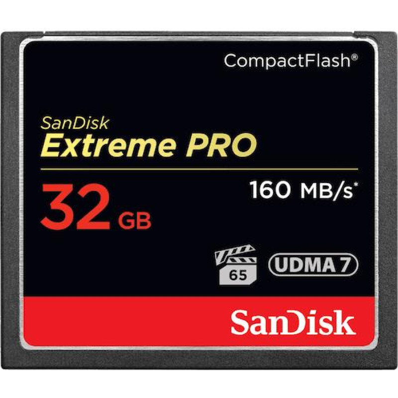 Sandisk MEMORY COMPACT FLASH 32GB/SDCFXPS-032G-X46 SANDISK