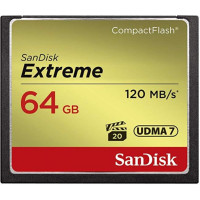 Sandisk MEMORY COMPACT FLASH 64GB/SDCFXSB-064G-G46 SANDISK