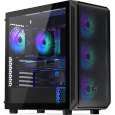 Endorfy Case|ENDORFY|Arx 700 ARGB|MidiTower|Case product features Transparent panel|Not included|ATX|MicroATX|MiniITX|Colour Black|EY2A013