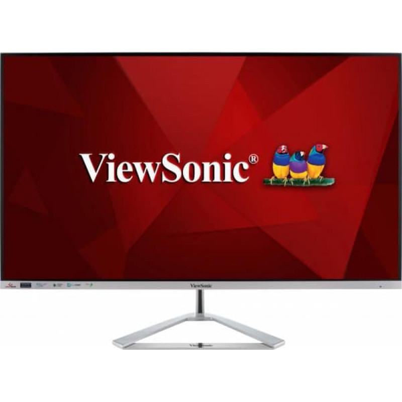 Viewsonic LCD Monitor|VIEWSONIC|VX3276-2K-MHD-2|32"|Business|Panel IPS|2560x1440|16:9|75Hz|Matte|Speakers|Tilt|Colour Silver|VX3276-2K-MHD-2