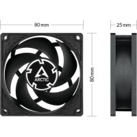 Arctic CASE FAN 80MM P8 MAX/ACFAN00286A ARCTIC
