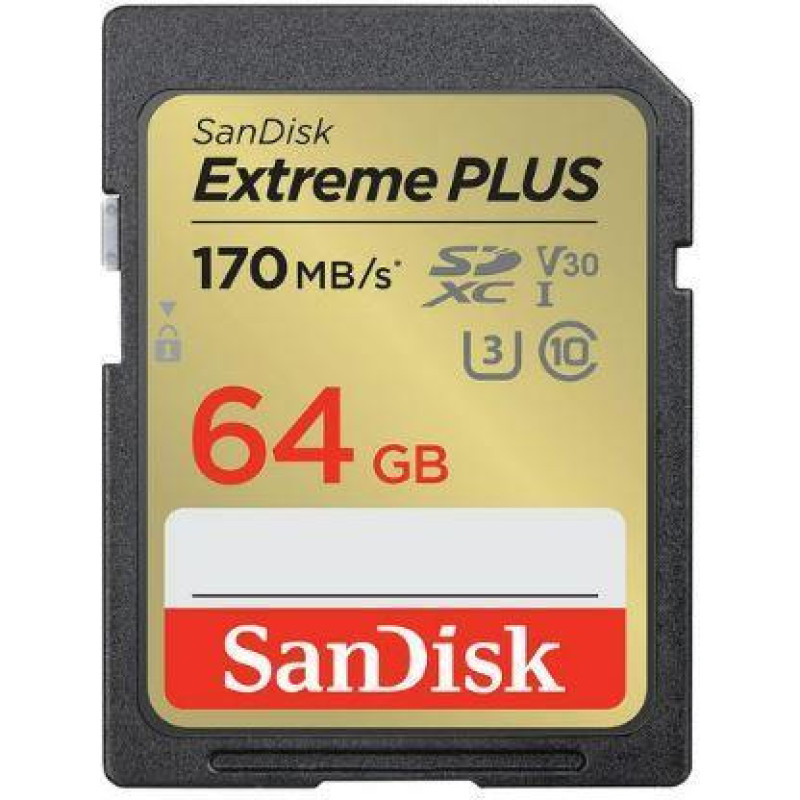Sandisk MEMORY SDXC 64GB UHS-I/SDSDXW2-064G-GNCIN SANDISK