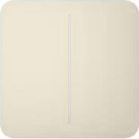 Ajax SMART SOLOBUTTON 2GANG/IVORY 46018 AJAX