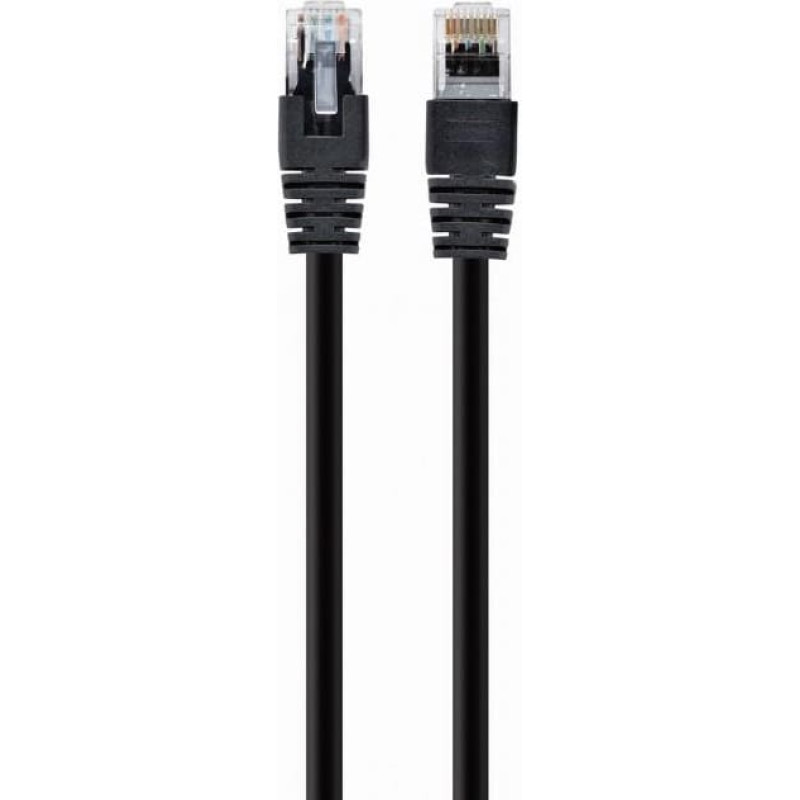 Gembird PATCH CABLE CAT5E UTP 10M/BLACK PP12-10M/BK GEMBIRD