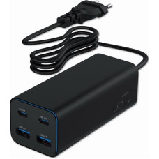 Gembird CHARGER USB UNIVERSAL 4P 100W/TA-UC-2A2C-PD100-01-BK GEMBIRD