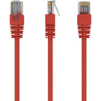 Gembird PATCH CABLE CAT5E UTP 1.5M/RED PP12-1.5M/R GEMBIRD