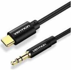 Vention CABLE AUDIO 3.5MM TO USB-C/1.5M BLACK BGABG VENTION