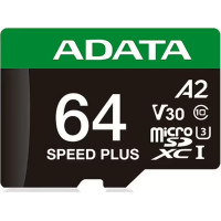 Adata MEMORY MICRO SDXC 64GB UHS-I/UD64GUI3V30A2SP-RA1 ADATA