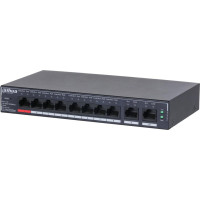 Dahua Switch|DAHUA|DH-SG4010P|Type L2|PoE ports 8|110 Watts|SG4010P