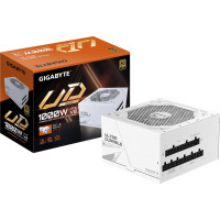 Gigabyte Power Supply|GIGABYTE|UD1000GM PG5 ICE|ATX 3.1|1000 Watts|Efficiency 80 PLUS GOLD|PFC Active|MTBF 100000 hours|GP-UD1000GMPG5ICE