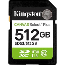 Kingston MEMORY SDXC 512GB UHS-I/SDS3/512GB KINGSTON