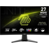 MSI LCD Monitor|MSI|27 "|2560 x 1440 pixels|Quad HD|Native aspect ratio 16:9|LCD|Curved|MAG27CQ6F