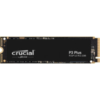 Crucial SSD|CRUCIAL|P3 Plus|1TB|M.2|NVMe|3D NAND|Write speed 3600 MBytes/sec|Read speed 5000 MBytes/sec|TBW 220 TB|MTBF 1500000 hours|CT1000P3PSSD8