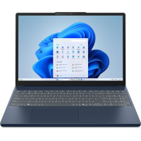 Lenovo Notebook|LENOVO|IdeaPad|Slim 3 15AHP10|CPU AMD RyzenT 7|8840HS|3.3 GHz|15.3 "|1920 x 1200 pixels|RAM 16 GB|DDR5-SDRAM|SSD 512 GB|Discrete graphics Not available|On-board graphics Yes|Numeric keypad Yes|Colour Blue|Weight 1.63 kg|5600 MHz|83KA0