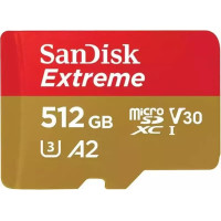 Sandisk MEMORY MICRO SDXC 512GB UHS-I/W/A SDSQXAV-512G-GN6MA SANDISK
