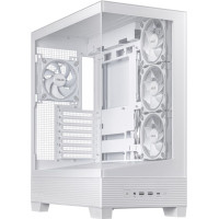 Asus Case|ASUS|ASUS A31 PLUS Case|MidiTower|Case product features Transparent panel|ATX|BTX|MicroATX|MiniITX|Colour White|A31PLUSTGARGBWHITE