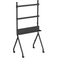 Gembird TV SET ACC FLOOR STAND 55-86"/BLACK TVS-86F-02 GEMBIRD