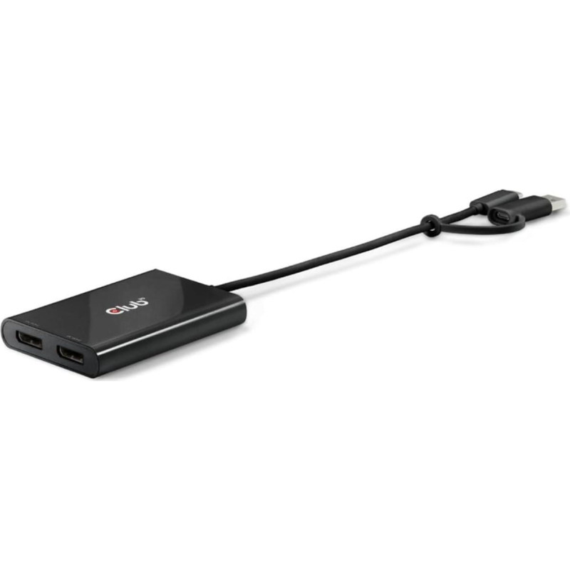Club3D I/O ADAPTER USB-C TO DP/DUAL CSV-1478 CLUB3D