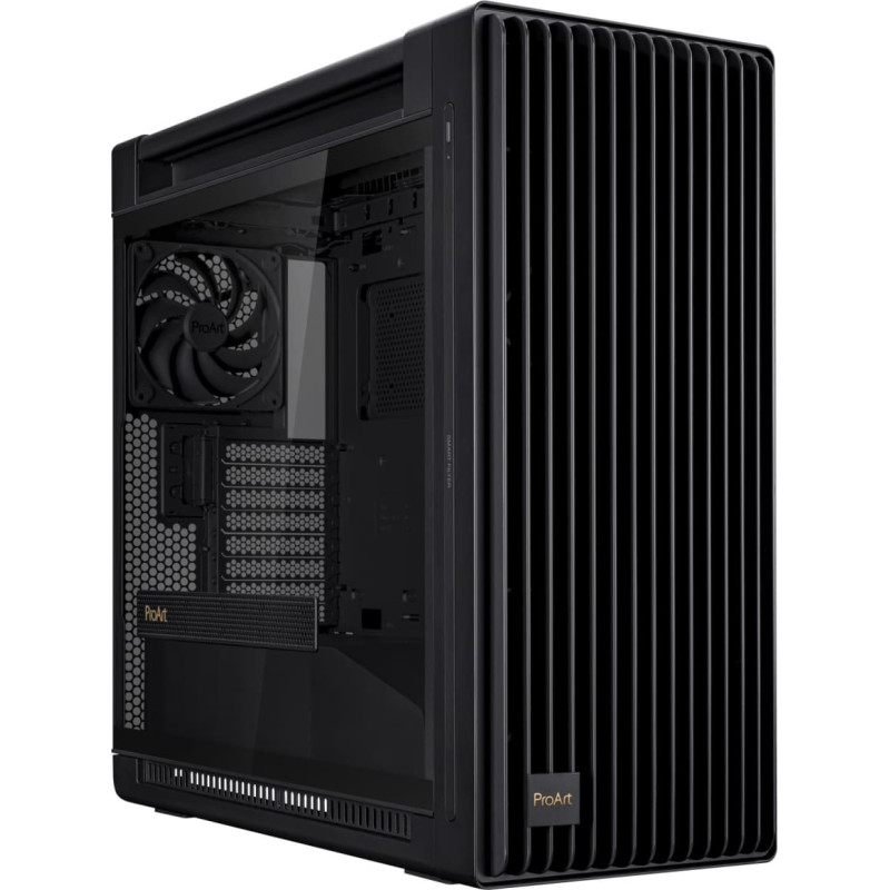 Asus Case|ASUS|PA602|MidiTower|Case product features Transparent panel|Not included|ATX|EATX|MicroATX|MiniDTX|MiniITX|Colour Black|PROARTPA602TGARGBBLK