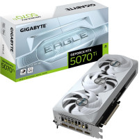 Gigabyte Graphics Card|GIGABYTE|NVIDIA GeForce RTX 5070 Ti|16 GB|GDDR7|256 bit|PCIE 5.0 16x|Triple slot Fansink|1xHDMI|3xDisplayPort|N507TEAGLEOCICE-16GD1.0