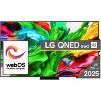 LG TV Set|LG|86"|4K/Smart|3840x2160|Wireless LAN|Bluetooth|webOS|Black|86QNED86A3A