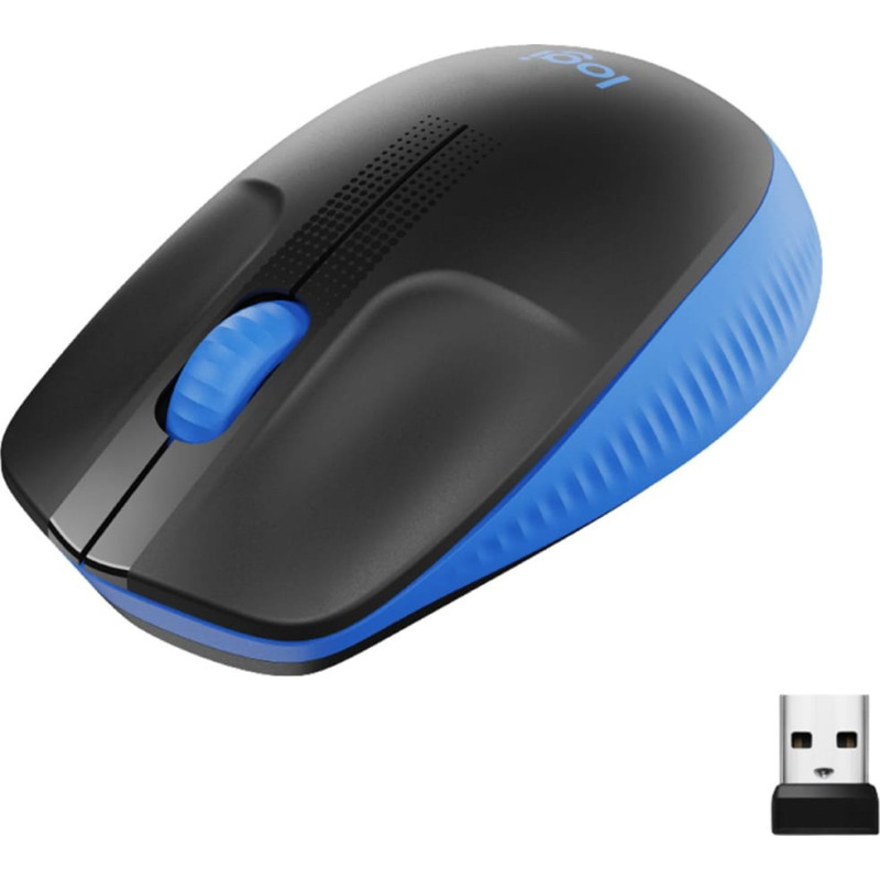 Logitech MOUSE USB OPTICAL WRL M190/BLUE 910-005907 LOGITECH