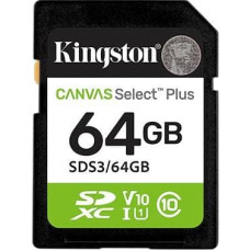 Kingston MEMORY SDXC 64GB UHS-I/SDS3/64GB KINGSTON
